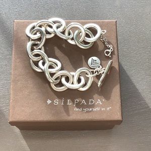 Retired Sterling link bracelet